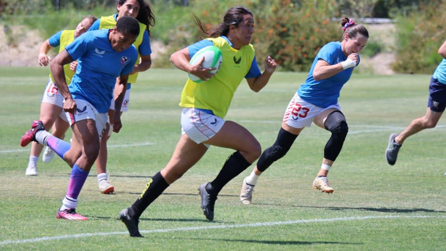 An undated courtesy image shows women's rugby player Alena Olsen. (Courtesy Taylor Dean)