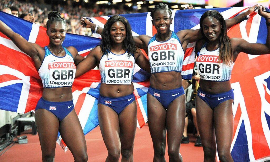 GB Women Shock Jamaica with Stunning 4x100m Gold Victory!