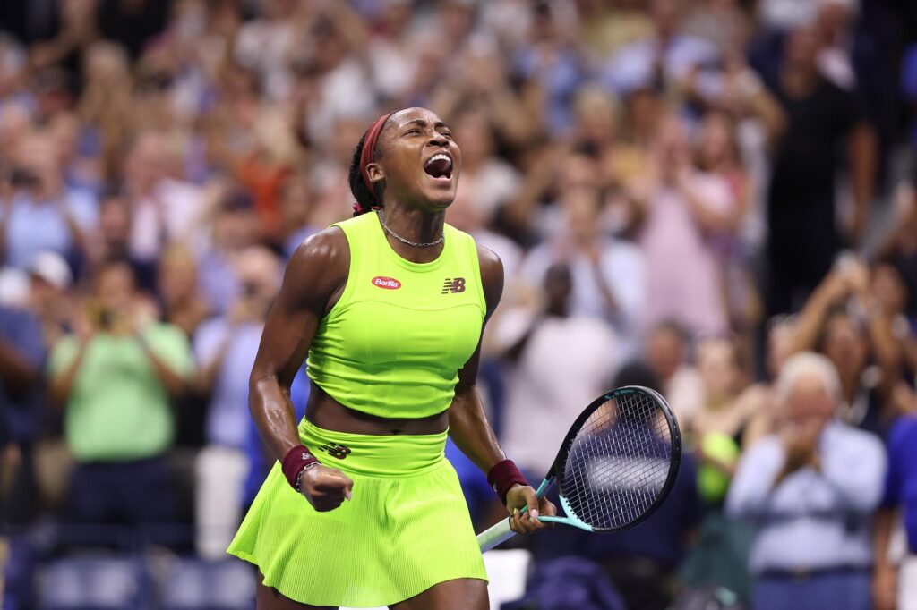 A close look at Coco Gauff’s exclusive Miu Miu x New Balance outfit for Rome
