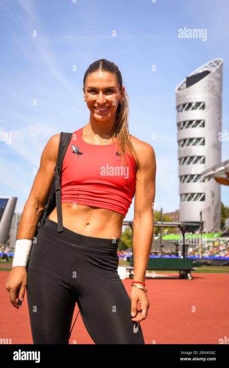 Valarie Allman Claims Historic Gold with Stunning First Discus Throw!