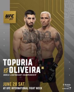 UFC 317 Prelim Fighter Misses Weight, Faces Instant Release