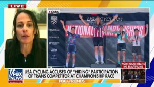 Trans athlete triumphs in USA Cycling women’s event amid protests and outspoken rivals