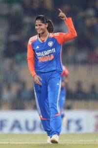 Radha Yadav Enters Exclusive Club as Only Second Indian to Take 100 Wickets in Women’s T20Is