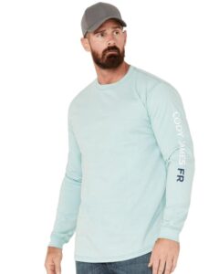 Cody James Men’s Flame-Resistant Back Graphic Long Sleeve Work T-Shirt