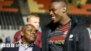 ‘He was taller than me at 10’ – meet the man who inspired Itoje