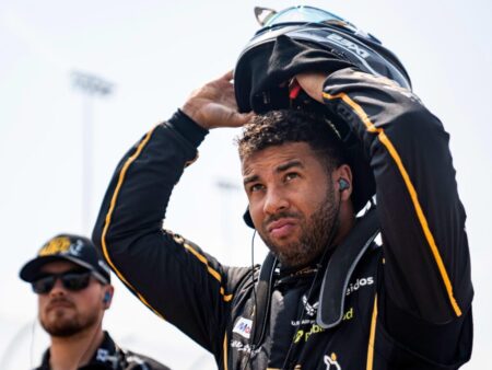 Bubba Wallace Triumphs Over Kyle Larson in Thrilling Double Overtime Victory at the Brickyard 400!