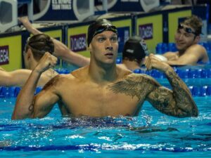 Four Varsity Blues Swimmers Shatter Records at Summer Nationals!