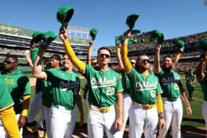 Athletics Smash 4 Home Runs in Thrilling 17-4 Rout of Angels