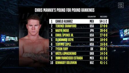 The Ultimate Pound-For-Pound Boxing Rankings You Can’t Miss – November 2024 The Ultimate Pound-For-Pound Boxing Rankings You Can’t Miss – November 2024
