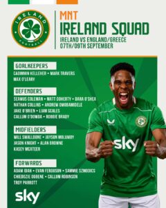 Ireland Squad Revealed: Meet the Team Poised to Conquer the Challenge