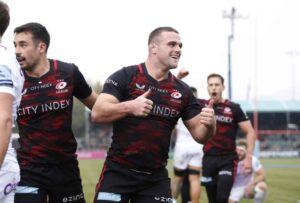 Noah Caluori Shines as Saracens Crush Sale Sharks 65-14