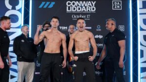 Kieron Conway Looks to Harness Experience to Halt Historic George Liddard Triumph