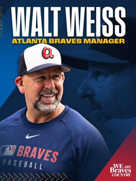 Braves name Walt Weiss manager; former player elevated from bench coach – The New York Times